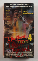 Robert Englund Signed "A Nightmare on Elm Street 4: The Dream Master" VHS Tape (JSA) at PristineAuction.com