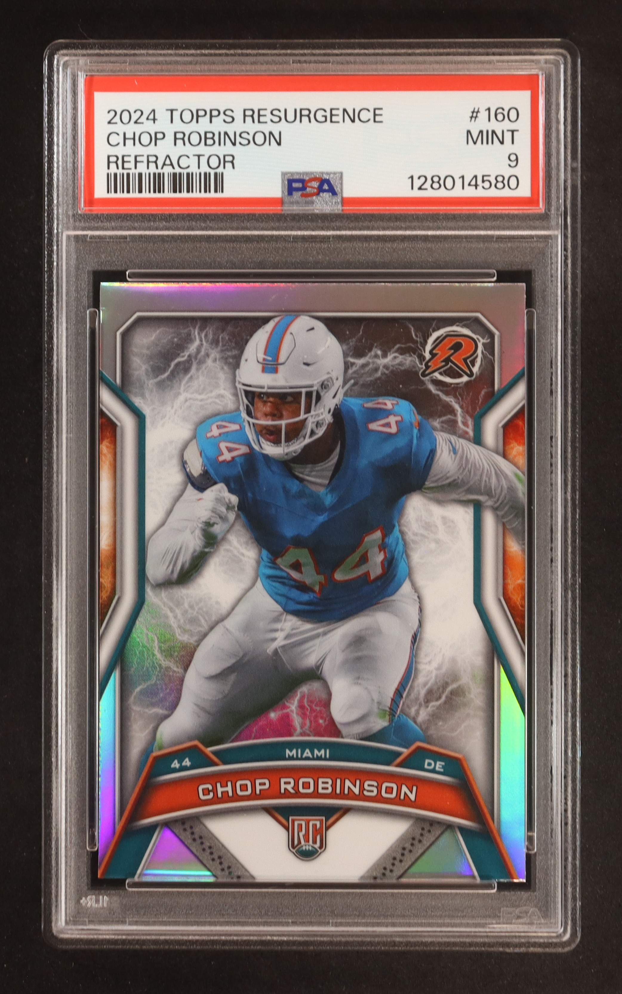 Chop Robinson 2024 Topps Cosmic Chrome Refractors #160 RC (PSA 9) at PristineAuction.com Chop Robinson 2024 Topps Cosmic Chrome Refractors #160 RC (PSA 9) at PristineAuction.com