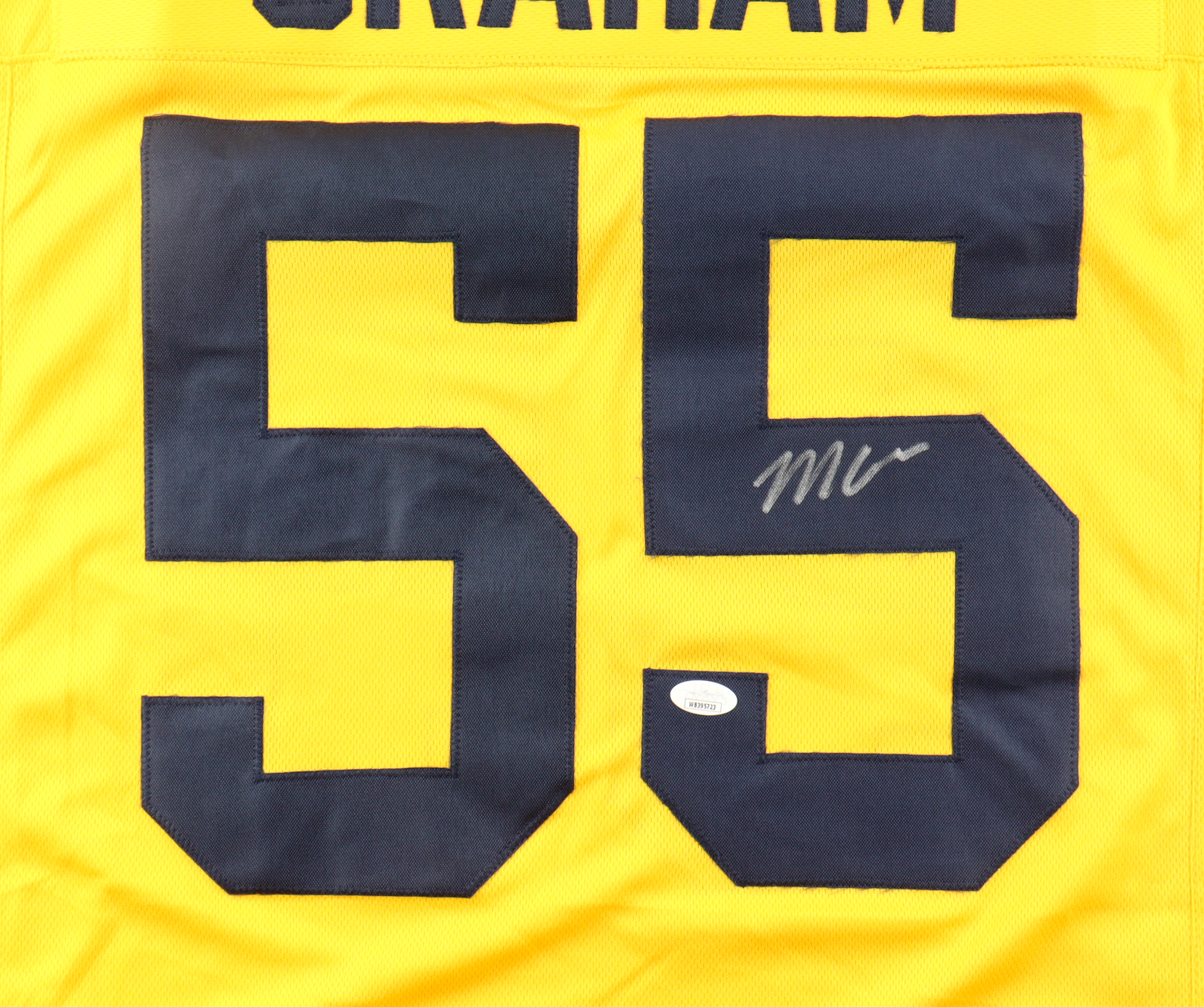 Mason Graham Signed Jersey (JSA) at PristineAuction.com Mason Graham Signed Jersey (JSA) at PristineAuction.com