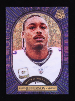 Justin Jefferson 2025 Panini Mosaic Micro Mosaic #9 at PristineAuction.com