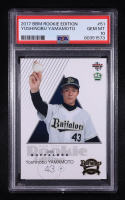 Yoshinobu Yamamoto 2017 BBM Rookie Edition #51 RC (PSA 10) at PristineAuction.com