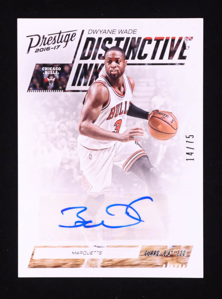 Dwyane Wade 2016-17 Prestige Distinctive Ink #10 #14/75 at PristineAuction.com Dwyane Wade 2016-17 Prestige Distinctive Ink #10 #14/75 at PristineAuction.com