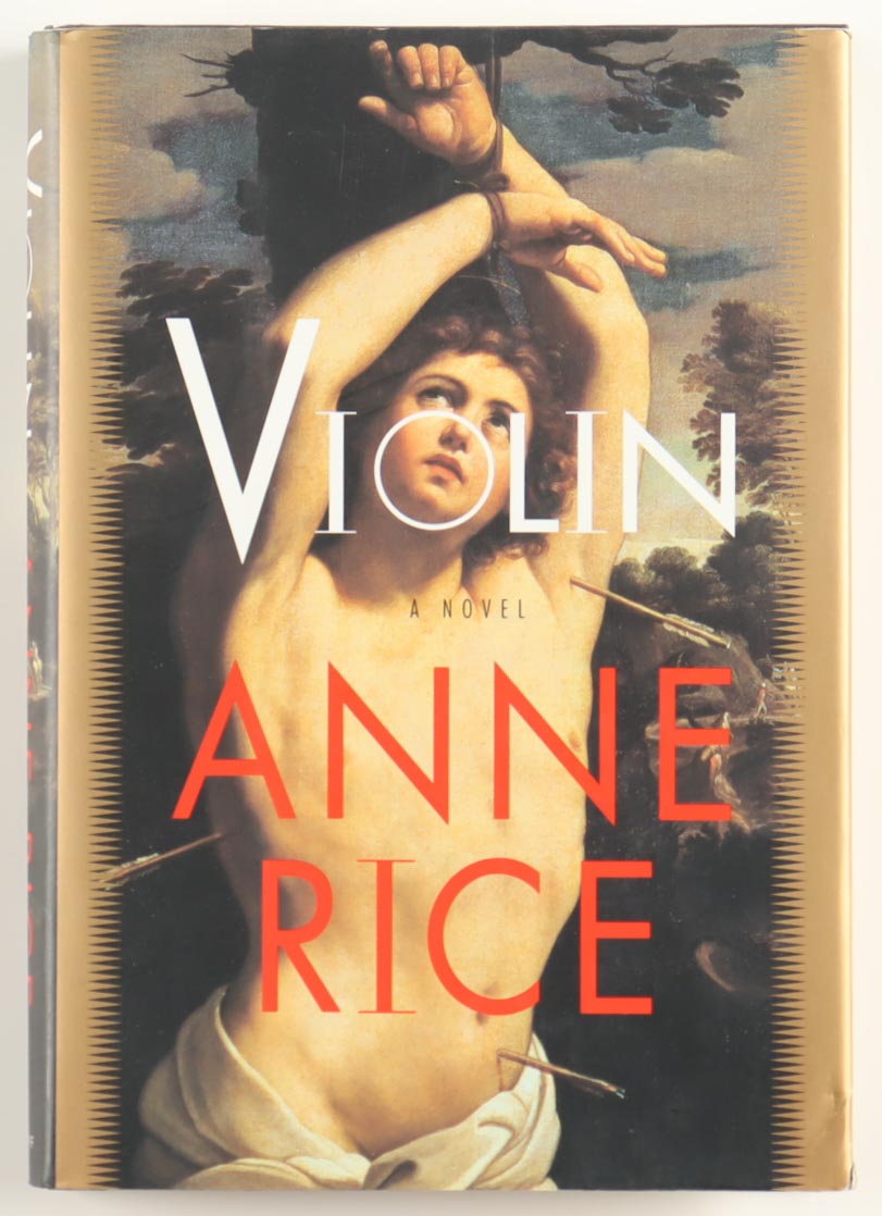 Anne Rice Signed "Violin" Hardcover Book (Beckett) at PristineAuction.com Anne Rice Signed "Violin" Hardcover Book (Beckett) at PristineAuction.com