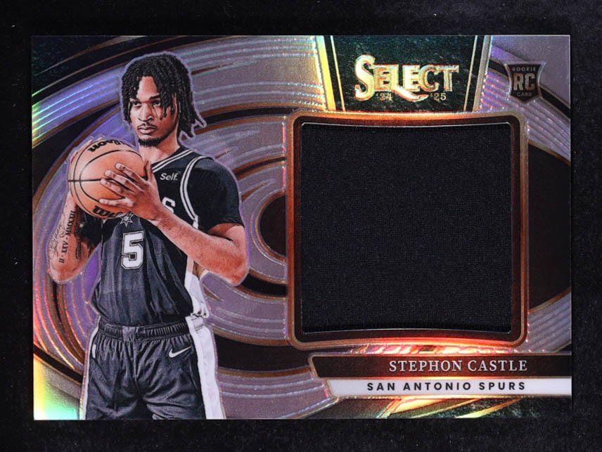 Stephon Castle 2024-25 Select Jumbo Rookie Swatches #13 RC at PristineAuction.com Stephon Castle 2024-25 Select Jumbo Rookie Swatches #13 RC at PristineAuction.com