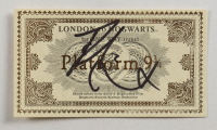 Daniel Radcliffe Signed "Harry Potter" Hogwarts Express Ticket (JSA) at PristineAuction.com