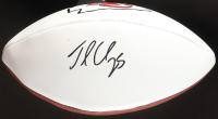 Jamaal Charles Signed Chiefs Logo Football (JSA) at PristineAuction.com