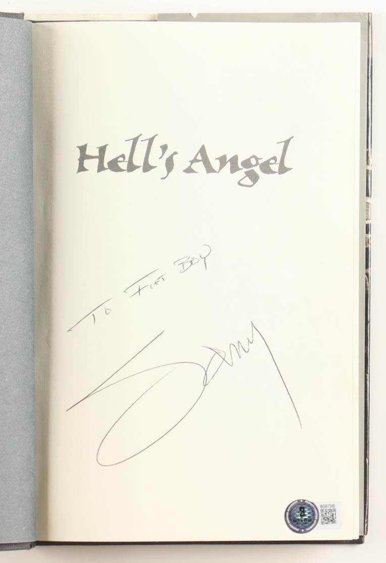 Ralph "Sonny" Barger Signed "Hell's Angel" Hardcover Book (Beckett) at PristineAuction.com Ralph "Sonny" Barger Signed "Hell's Angel" Hardcover Book (Beckett) at PristineAuction.com