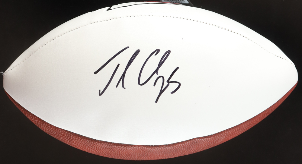 Jamaal Charles Signed Chiefs Logo Football (JSA) at PristineAuction.com Jamaal Charles Signed Chiefs Logo Football (JSA) at PristineAuction.com