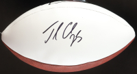 Jamaal Charles Signed Chiefs Logo Football (JSA) at PristineAuction.com