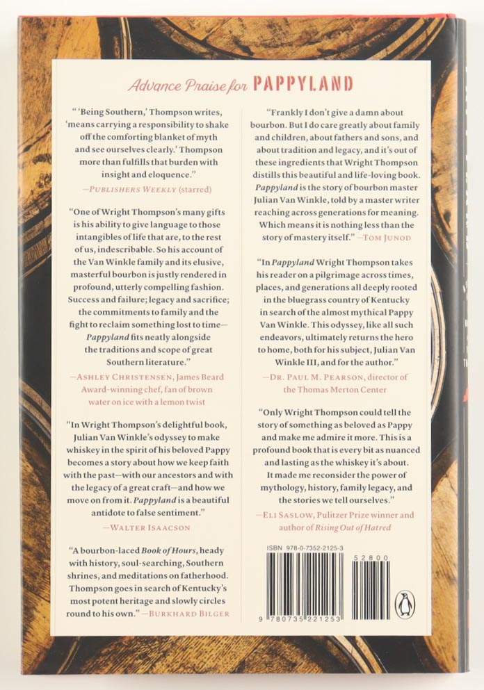 Julian Pappy Van Winkle III Signed "Pappyland" Hardcover Book (Beckett) at PristineAuction.com Julian Pappy Van Winkle III Signed "Pappyland" Hardcover Book (Beckett) at PristineAuction.com