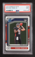 Michael Penix Jr. 2024 Donruss Optic #279 RR RC (PSA 9) at PristineAuction.com