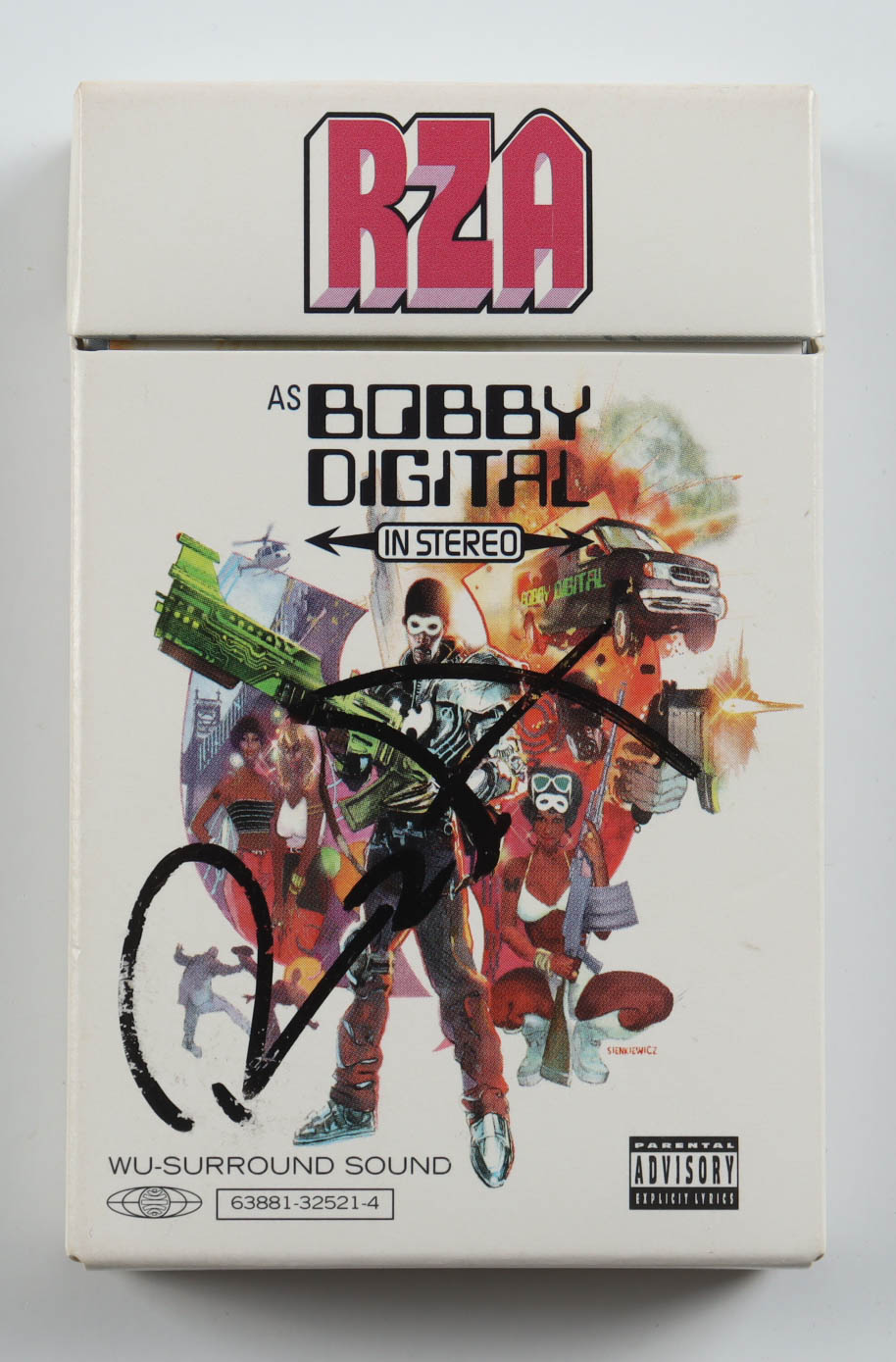 RZA Signed RZA as Bobby Digital Cassette Tape Album (JSA) at PristineAuction.com RZA Signed RZA as Bobby Digital Cassette Tape Album (JSA) at PristineAuction.com