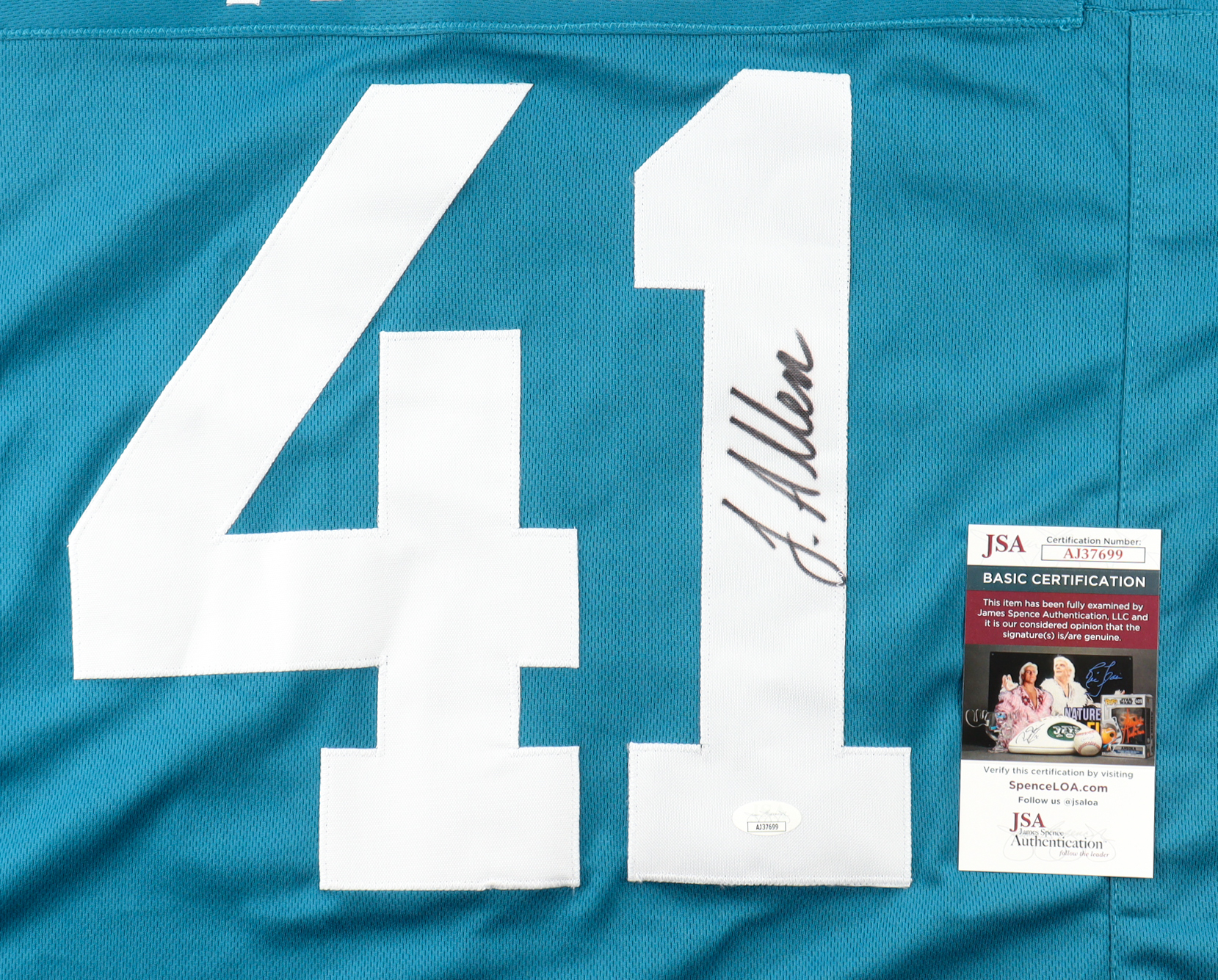 Josh Hines-Allen Signed Jersey (JSA) at PristineAuction.com Josh Hines-Allen Signed Jersey (JSA) at PristineAuction.com