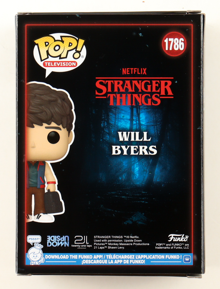 Noah Schnapp Signed "Stranger Things" #1786 Will Byers Funko Pop! Vinyl Figure (JSA) at PristineAuction.com Noah Schnapp Signed "Stranger Things" #1786 Will Byers Funko Pop! Vinyl Figure (JSA) at PristineAuction.com