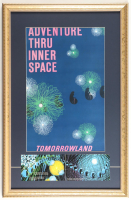 Disney's Disneyland "Adventure Thru Inner Space" Custom Framed Print Display with Pamphlet at PristineAuction.com