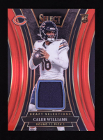 Caleb Williams 2024 Select Draft Selections Memorabilia Prizm Red #1 RC at PristineAuction.com