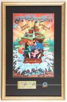 Disney's "Splash Mountain" Custom Framed Art Print Display with Ticket Book & Retired Pin at PristineAuction.com
