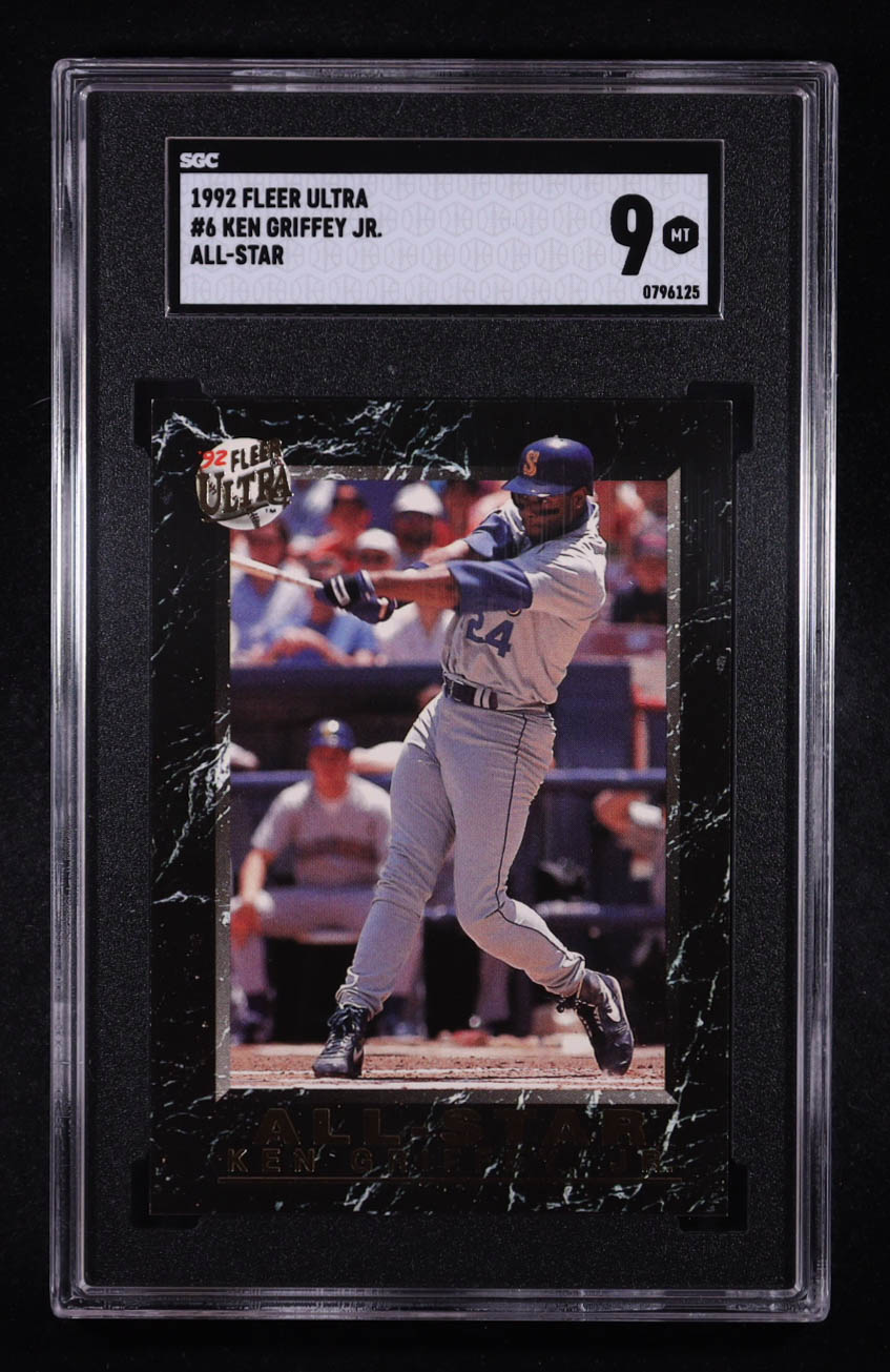Ken Griffey Jr. 1992 Ultra All-Stars #6 (SGC 9) at PristineAuction.com Ken Griffey Jr. 1992 Ultra All-Stars #6 (SGC 9) at PristineAuction.com