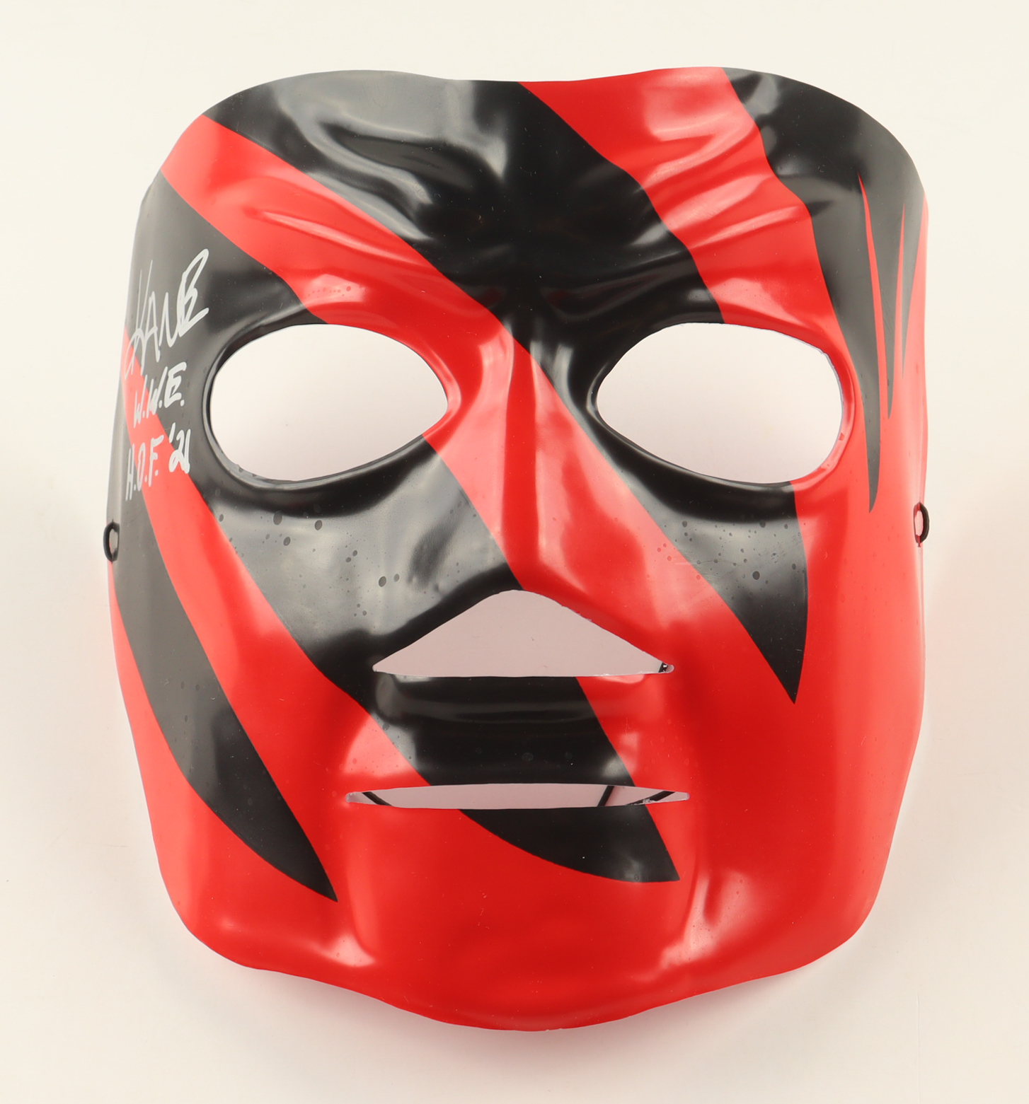 Kane Signed WWE Mask Inscribed "WWE HOF 21" (JSA) at PristineAuction.com Kane Signed WWE Mask Inscribed "WWE HOF 21" (JSA) at PristineAuction.com