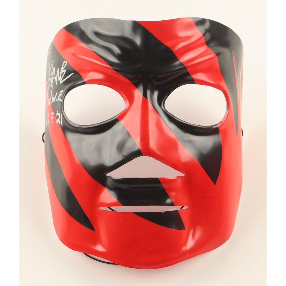Kane Signed WWE Mask Inscribed "WWE HOF 21" (JSA) at PristineAuction.com