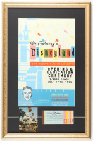 Disney's "Opening Day" Custom Framed Art Print Display with Ticket Book & Postcard at PristineAuction.com