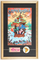 Disney's "Splash Mountain" Custom Framed Art Print Display with Lapel Pin & Ticket Book at PristineAuction.com