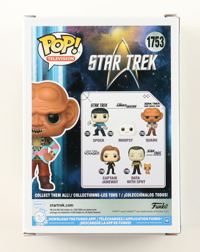 Armin Shimerman Signed "Star Trek" #1753 Quark Funko Pop! Vinyl Figure (JSA) at PristineAuction.com Armin Shimerman Signed "Star Trek" #1753 Quark Funko Pop! Vinyl Figure (JSA) at PristineAuction.com