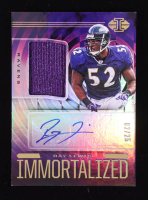 Ray Lewis 2020 Panini Illusions Immortalized Jersey Autographs #38 #02/25 at PristineAuction.com