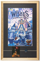Disney's "Wishes" Custom Framed Art Print Display with Postcard & Vintage Pin at PristineAuction.com