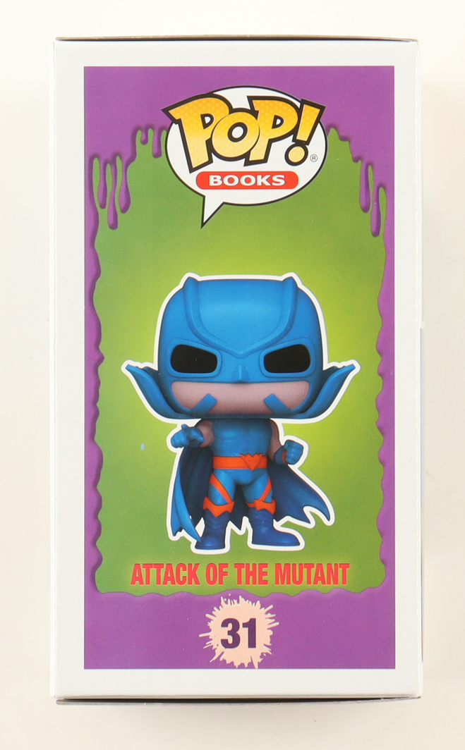 R.L. Stine Signed "Goosebumps" #31 Attack of the Mutant Funko Pop! Vinyl Figure (JSA) at PristineAuction.com R.L. Stine Signed "Goosebumps" #31 Attack of the Mutant Funko Pop! Vinyl Figure (JSA) at PristineAuction.com