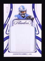 Jahmyr Gibbs 2024 Panini Flawless Patches Sapphire #10 #03/10 at PristineAuction.com