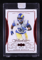 Aaron Donald 2024 Panini Flawless Anniversary #13 #08/10 at PristineAuction.com