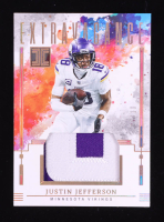 Justin Jefferson 2025 Panini Impeccable Extravagance Patches Gold #11 #06/10 at PristineAuction.com