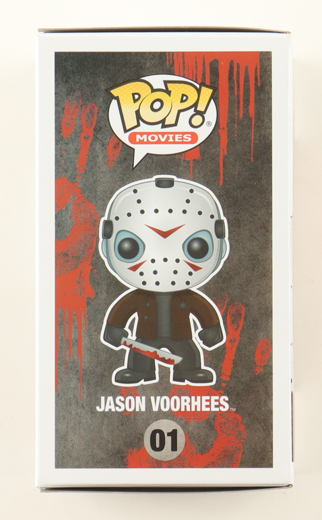 Kane Hodder, Derek Mears & CJ Graham Signed "Friday the 13th" #01 Jason Voorhees Funko Pop! Vinyl Figure With Character Inscriptions (JSA) at PristineAuction.com Kane Hodder, Derek Mears & CJ Graham Signed "Friday the 13th" #01 Jason Voorhees Funko Pop! Vinyl Figure With Character Inscriptions (JSA) at PristineAuction.com