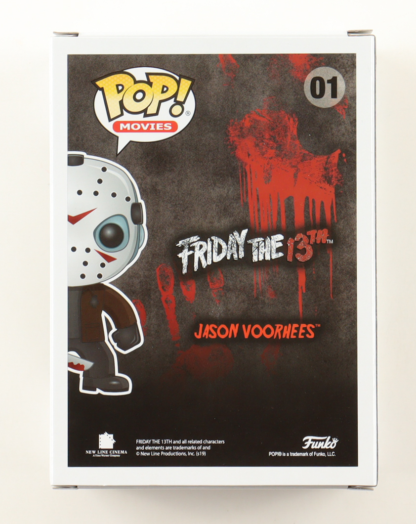 Kane Hodder, Derek Mears & CJ Graham Signed "Friday the 13th" #01 Jason Voorhees Funko Pop! Vinyl Figure With Character Inscriptions (JSA) at PristineAuction.com Kane Hodder, Derek Mears & CJ Graham Signed "Friday the 13th" #01 Jason Voorhees Funko Pop! Vinyl Figure With Character Inscriptions (JSA) at PristineAuction.com