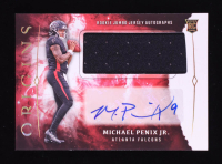 Michael Penix Jr. 2024 Panini Origins Rookie Jumbo Jersey Autographs #2 RC at PristineAuction.com