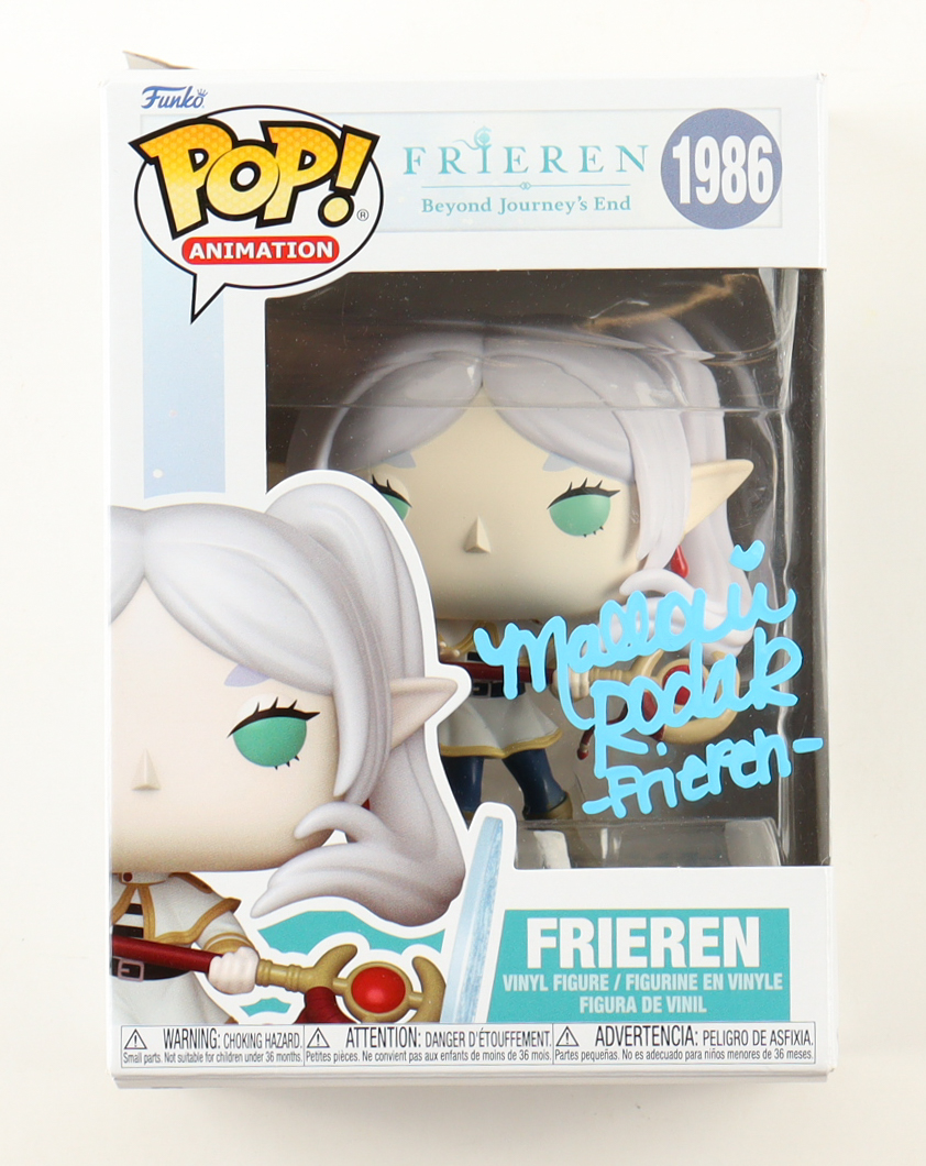Mallorie Rodak Signed "Frieren: Beyond Journey's End" #1986 Frieren Funko Pop! Vinyl Figure Inscribed "Frieren" (JSA) at PristineAuction.com Mallorie Rodak Signed "Frieren: Beyond Journey's End" #1986 Frieren Funko Pop! Vinyl Figure Inscribed "Frieren" (JSA) at PristineAuction.com
