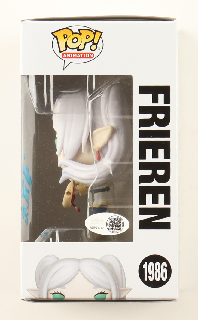 Mallorie Rodak Signed "Frieren: Beyond Journey's End" #1986 Frieren Funko Pop! Vinyl Figure Inscribed "Frieren" (JSA) at PristineAuction.com Mallorie Rodak Signed "Frieren: Beyond Journey's End" #1986 Frieren Funko Pop! Vinyl Figure Inscribed "Frieren" (JSA) at PristineAuction.com