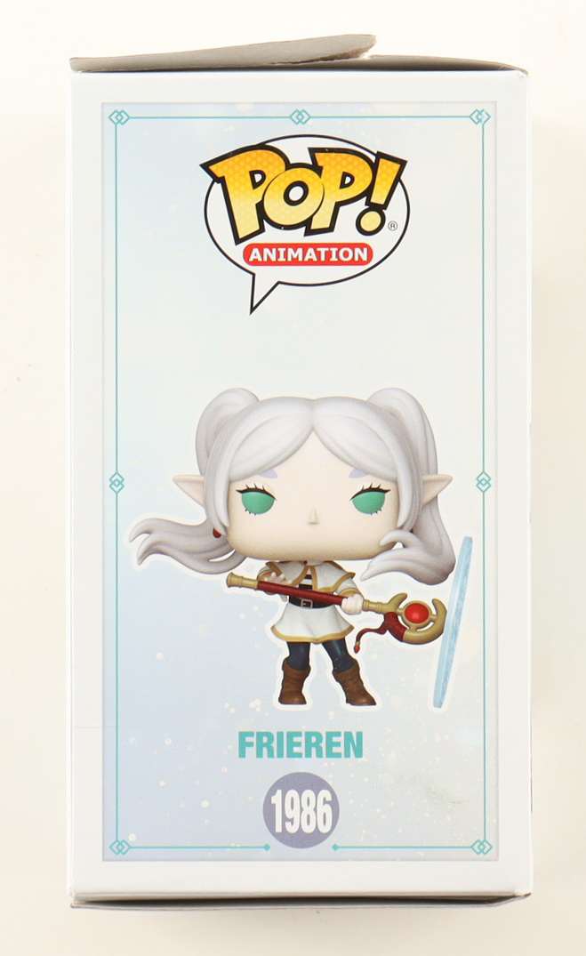 Mallorie Rodak Signed "Frieren: Beyond Journey's End" #1986 Frieren Funko Pop! Vinyl Figure Inscribed "Frieren" (JSA) at PristineAuction.com Mallorie Rodak Signed "Frieren: Beyond Journey's End" #1986 Frieren Funko Pop! Vinyl Figure Inscribed "Frieren" (JSA) at PristineAuction.com