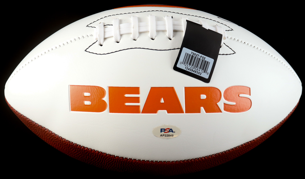 Devin Hester Signed Bears Logo Football (PSA) at PristineAuction.com Devin Hester Signed Bears Logo Football (PSA) at PristineAuction.com