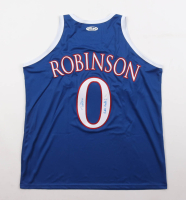 Thomas Robinson Signed Women's Jersey Inscribed "Rock Chalk!" (JSA) at PristineAuction.com