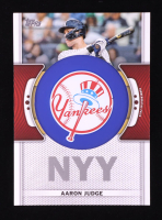 Aaron Judge 2023 Topps Team Logo Commemorative Patch #TLPAJ at PristineAuction.com