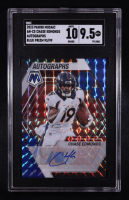 Chase Edmonds 2023 Panini Mosaic Autographs Mosaic Blue #48 #93/99 (SGC 9.5 | Auto 10) at PristineAuction.com