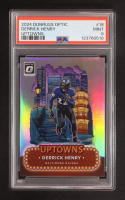 Derrick Henry 2024 Panini Donruss Optic Uptowns #18 (PSA 9) at PristineAuction.com