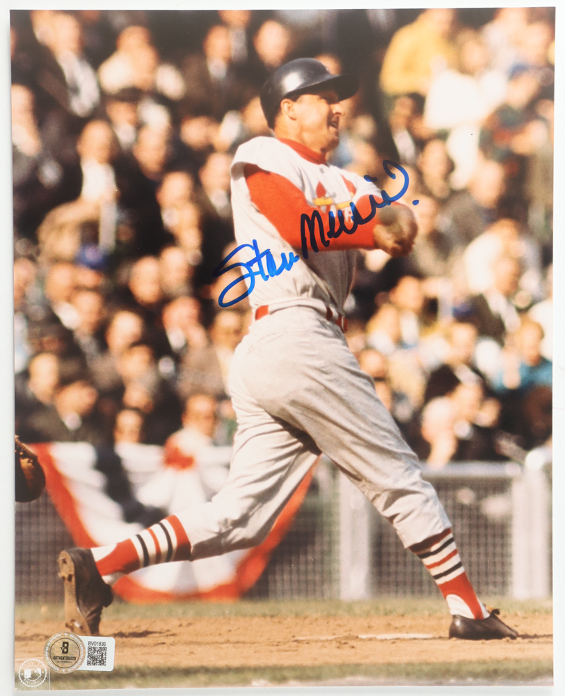 Stan Musial Signed Cardinals 8x10 Photo (Beckett) at PristineAuction.com Stan Musial Signed Cardinals 8x10 Photo (Beckett) at PristineAuction.com