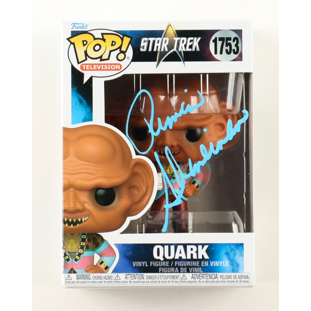 Armin Shimerman Signed "Star Trek" #1753 Quark Funko Pop! Vinyl Figure (JSA) at PristineAuction.com