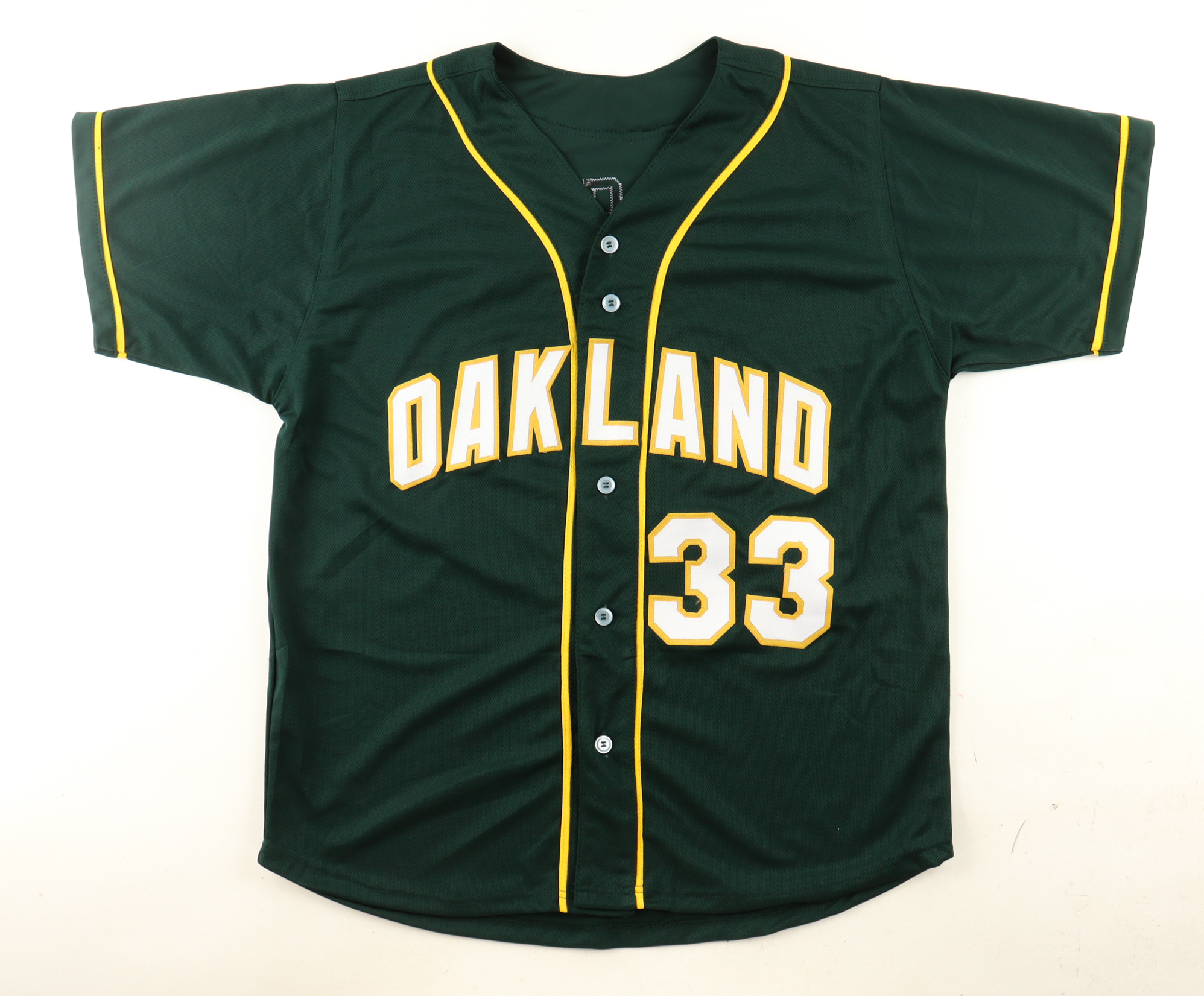 Jose Canseco Signed Jersey (Gameday) at PristineAuction.com Jose Canseco Signed Jersey (Gameday) at PristineAuction.com