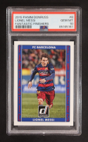 Lionel Messi 2015 Panini Donruss Fantastic Finishers #8 (PSA 10) at PristineAuction.com