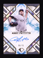 Andy Pettitte 2025 Topps Diamond Icons Autographs Blue #ACAP #06/15 at PristineAuction.com