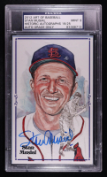 Stan Musial 2012 Art of Baseball Historic Autographs #NNO #19/25 (PSA Authentic | Auto 9) at PristineAuction.com